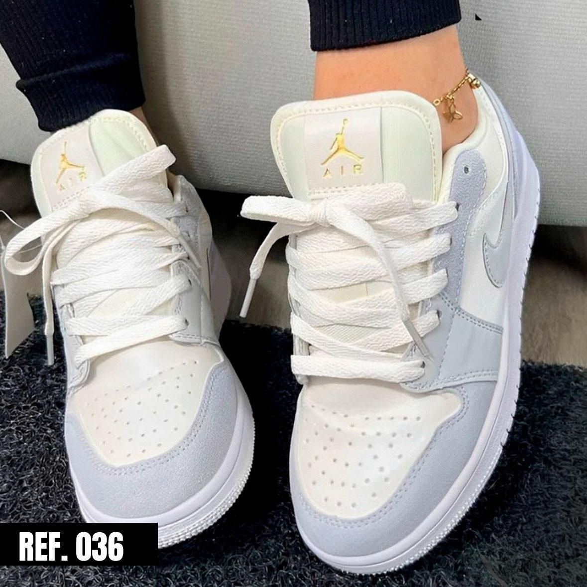 tenis nike gris ref: 036